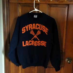 Syracuse Lacrosse size SMALL crewneck sweatshirt
